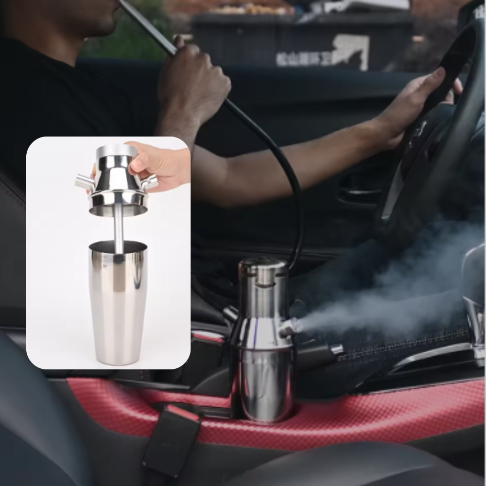 HookahDrive – נרגילה מתכתית יוקרתית