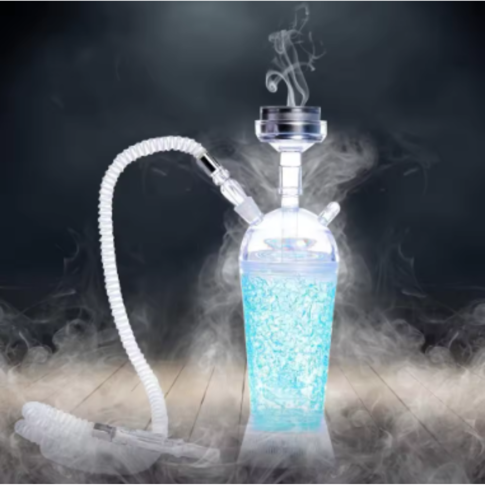 HookahDrive LED – נרגילה ניידת עם תאורת LED ועיצוב פרקטי