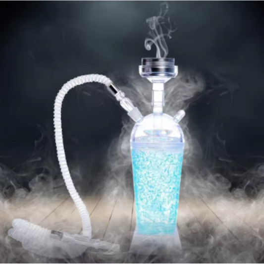 HookahDrive LED – נרגילה ניידת עם תאורת LED ועיצוב פרקטי