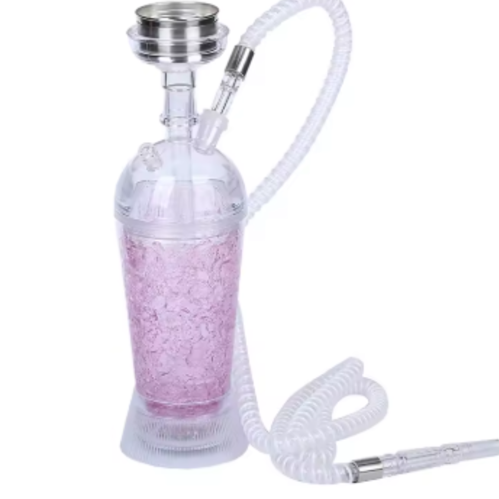 HookahDrive LED – נרגילה ניידת עם תאורת LED ועיצוב פרקטי