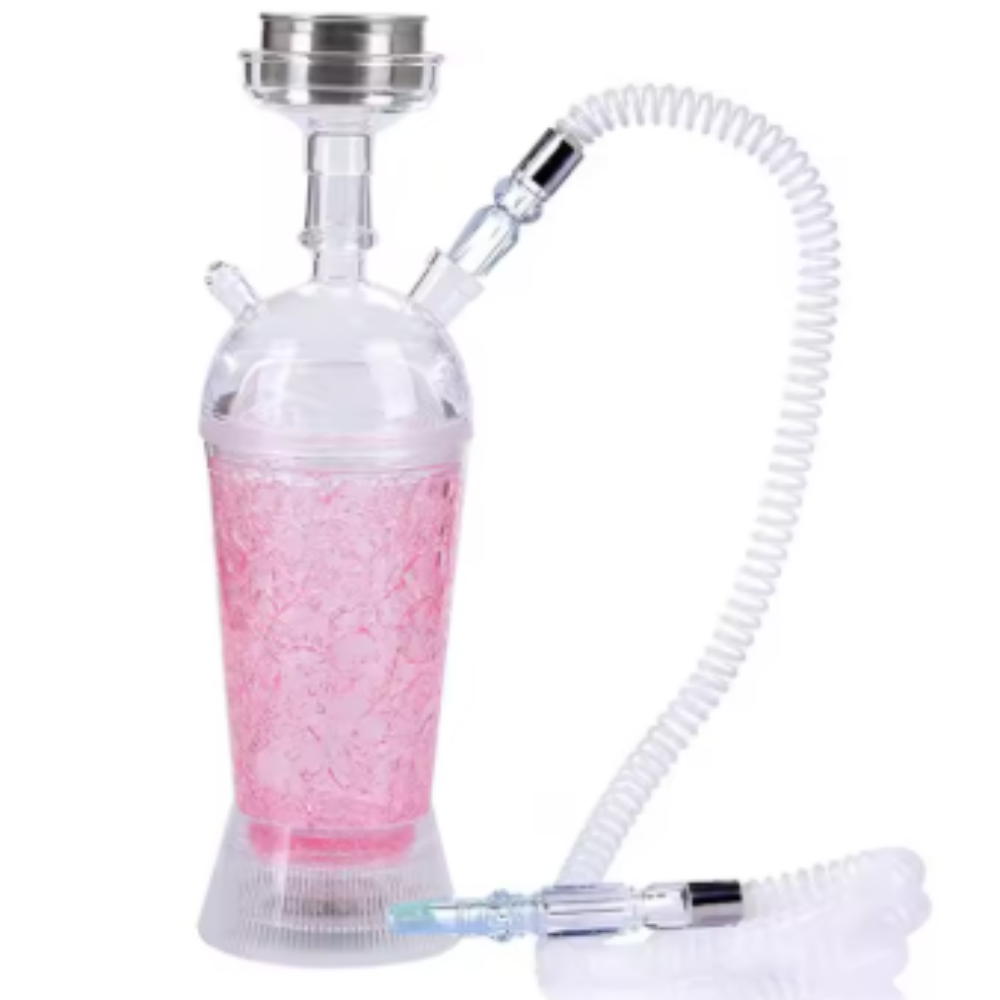 HookahDrive LED – נרגילה ניידת עם תאורת LED ועיצוב פרקטי